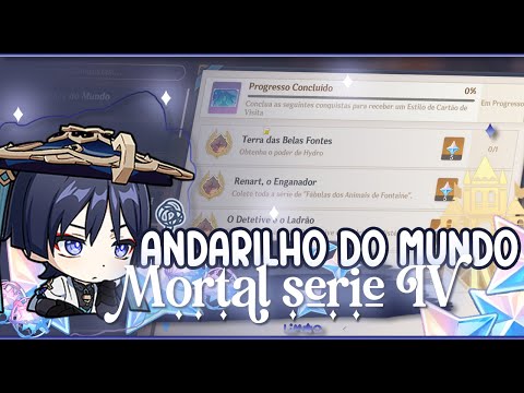 20 GEMAS E CARD FACIL! ANDARILHO DO MUNDO MORTAL SERIE IV | Genshin Impact