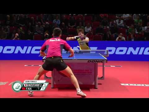 2015 World Cup MS-SF Jun Mizutani - Fan Zhendong (full match|short form in HD)