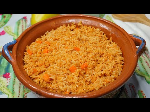 Arroz rojo mexicano súper sabroso y fácil.