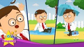 Doctor Foster - English cartoon - Nursery Rhyme video - English Song For Kids with lyrics