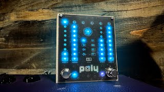 Video thumbnail for Poly Effects Josh Smith Flat V - 🎸VINTAGE MEETS FUTURE 👾 by Michael Nielsen - Big Hairy Guitars