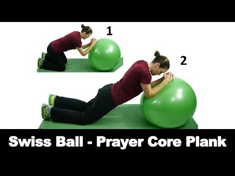 Swiss Ball Core Back Strengthening Exercises Basic Ask Doctor Jo