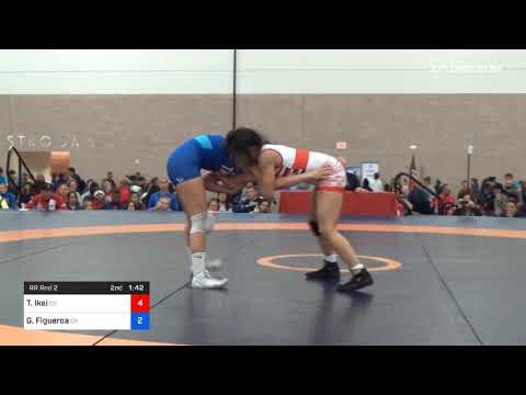 53 Kg Rr Rnd 2 Tiare Ikei Team Colorado Vs Gracie Figueroa Team California