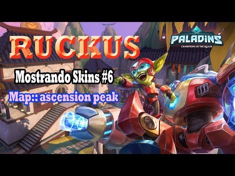Mostrando Skins#6/ Ruckus Robot Force /Paladins: Champions of the Realm