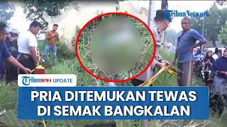 Pemuda di Bangkalan Ditemukan Tewas Bersama Motor di Semak Belukar Embong Cangka, Kondisi Menghitam