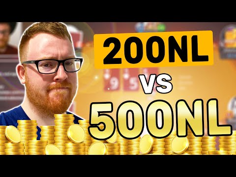 200NL vs 500NL - What Is The Main Difference? - GingePoker Stream Highlights