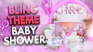 Bling Baby Shower Decorations | Bling Theme Party | Best Event Planner Decor | Diamonds & Silver