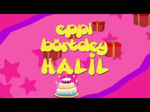 İyi ki doğdun HALİL - İsme Özel Roman Havası Doğum Günü Şarkısı (FULL VERSİYON)
