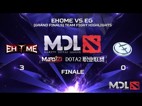 [MDL 2015] EHOME 3-0 Win vs EG - Series Finale Team Fight Highlights