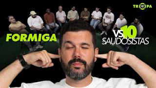 FORMIGA VS 10 SAUDOSISTAS DO FUTEBOL | DEBATE | Tropa Ge TV