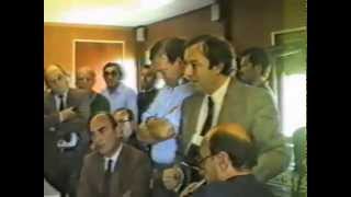 18 ottobre 1986 Mongrando diga Ingagna. Soralluogo Commissione3 LLPP 2.