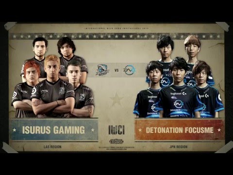 Isurus Gaming vs DetonatioN FocusMe | Day 1 International Wild Card Invitational 2016 | ISG vs DFM