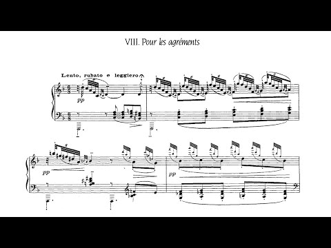 Debussy:  Étude 8 - pour les agréments (L 136) - Anthony di Bonaventura, 1975 CSQ 2074