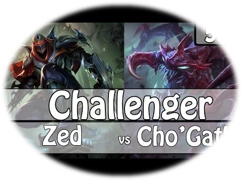 Who's gonna win Cho'gath vs Zed -1 vs 1- Howling Abyss