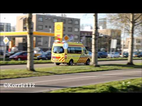 ***Wail*** A1, Otaris Ambulance 02-112 naar onbekende melding