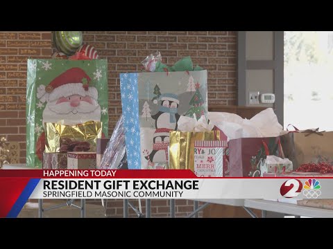 2025 holiday gift exchange at Springfield Masonic Community