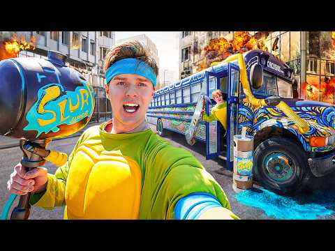 SURVIVING In FORTNITE'S Abandoned City! SEASON 2 In REAL LIFE!