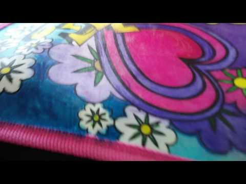 Coloring a bag with Sharpies by Seoyoung and Laura