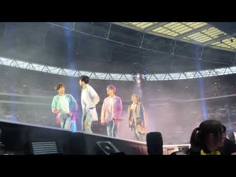 BTS Love Yourself: Speak Yourself, Wembley 190602: Boy With Luv