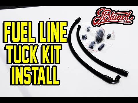 INSTALLING JBTUNED\'S FUEL LINE TUCK KIT