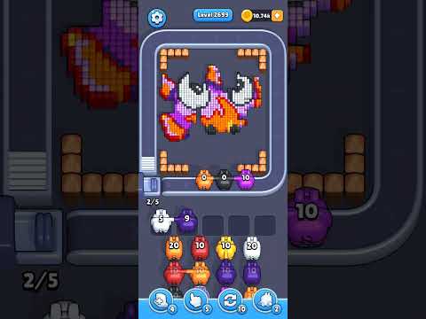 Pixel Flow Level 2699 Walkthrough