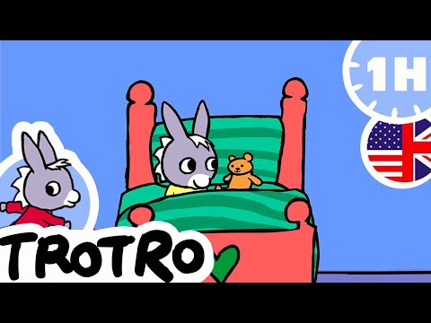 1 HOUR OF TROTRO | 🐻 Trotro brings his teddy on adventures! 🐻
