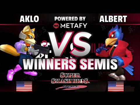 FPS4 Online - OS | Aklo (Fox) vs. Tenacity | Albert (Falco) - Smash Melee Winners Semifinal