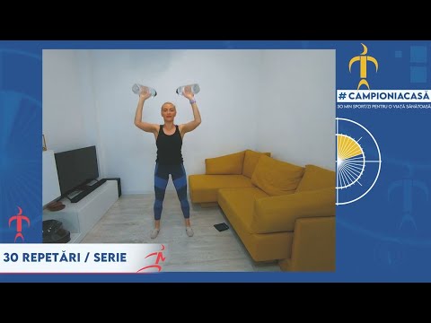 Andreea Bogati ne provoacă să fim #CampioniAcasă