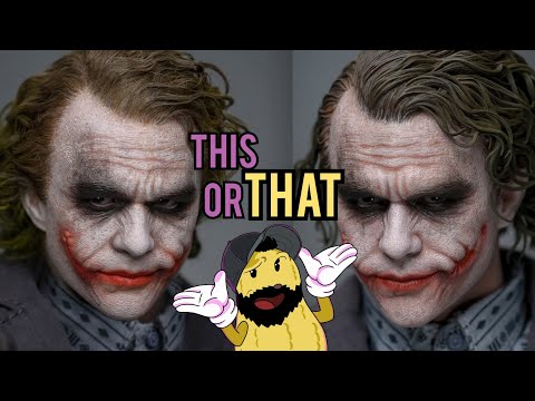 HOT TOYS BANK ROBBER JOKER | ARTISAN VS SCULPTED | THIS OR THAT...OR BOTH??
