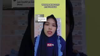 Download lagu TEST PACK NEGATIF ATAU INVALID #shorts mp3
