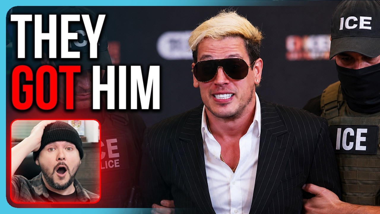 ICE DETAINS Milo Yiannopoulos In Louisiana, Rumors Over Expired Visa