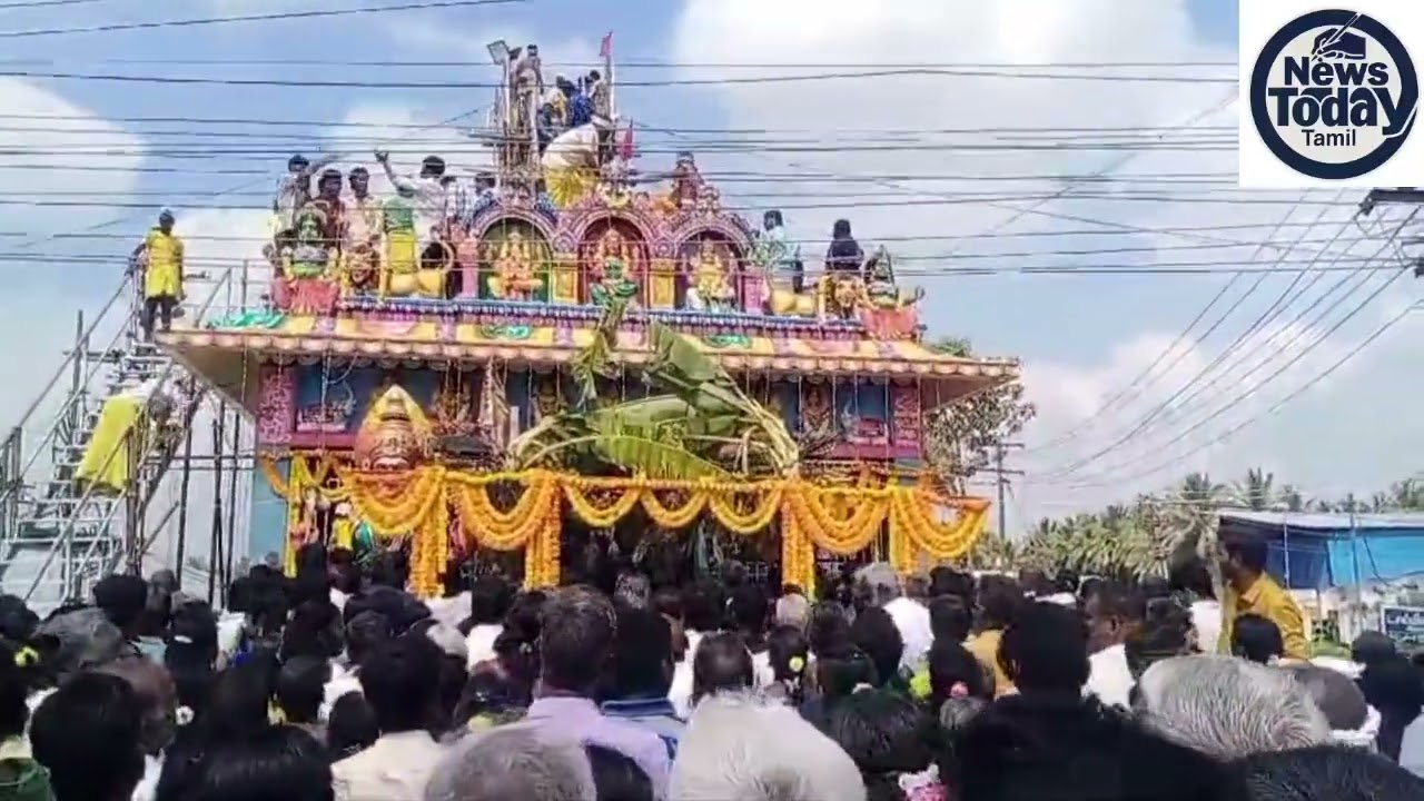 திமிரி அருகே மகா கும்பாபிஷேக பெருவிழா!!!