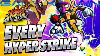 EVERY Hyper Strike in Mario Strikers Battle League! (Waluigi, Peach, Not Daisy😭 )