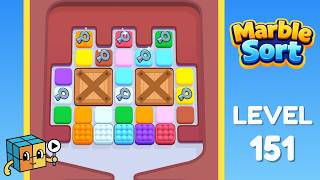 Marble Sort Level 151 Walkthrough Solution
