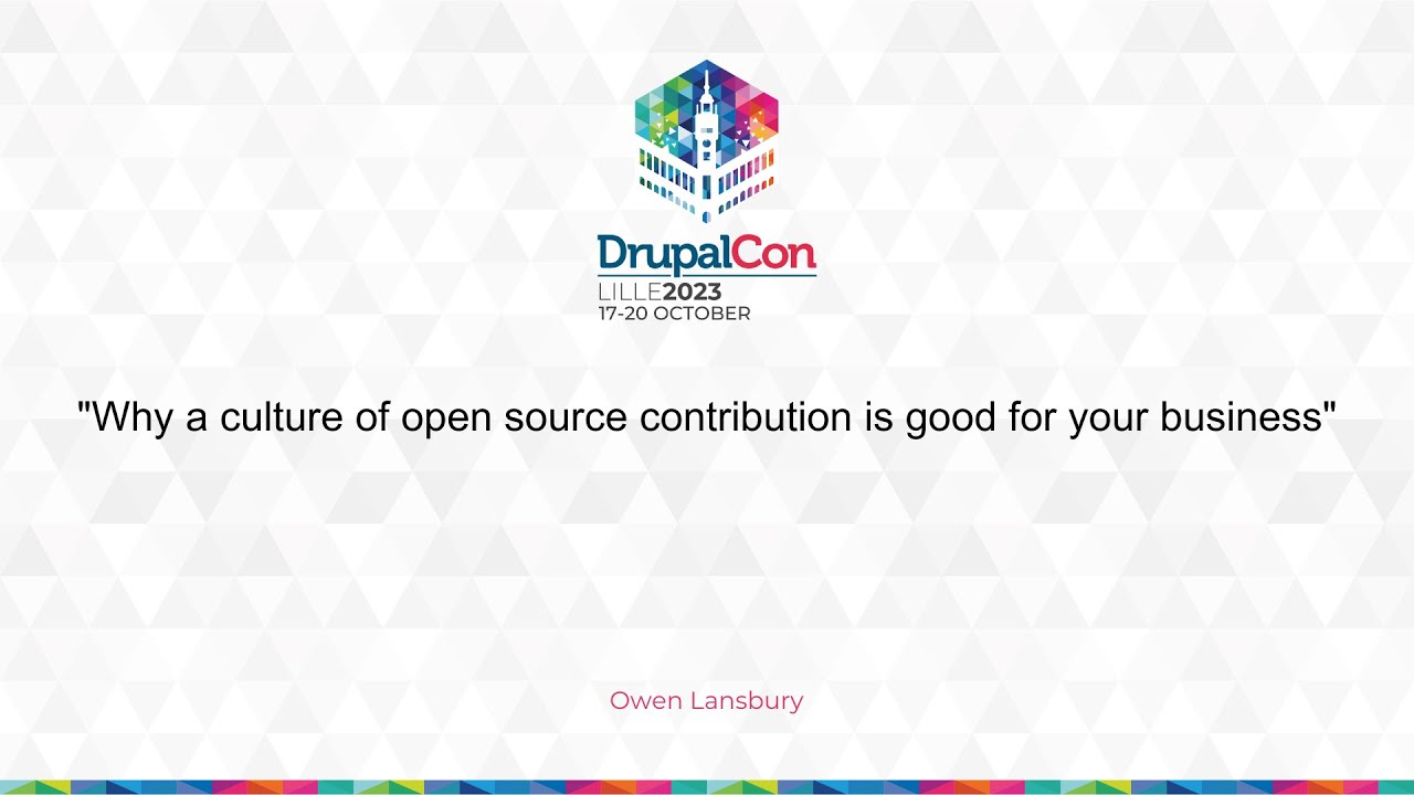 AGENCY & BUSINESS - Why a culture of open source contribution is good for your business
