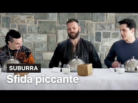 Suburra | Sfida piccante con Aureliano, Spadino e Lele | Netflix Italia