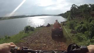 preview picture of video 'All Terrain Adventures ATV Quadbike ride to the River Nile'