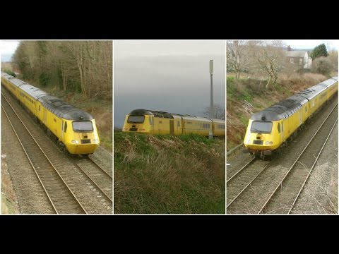 Deeside & Prestatyn 24.3.2016 - New Measurement Train 43062 43013 - HST