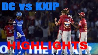 IPL 2019 - KXIP vs DC Highlights || IPL 2019 Highlights || Kings XI Punjab vs Delhi Capitals