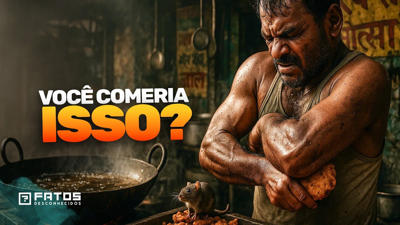As 10 Comidas de Rua mais NOJENTAS e Perigosas da ÍNDIA
