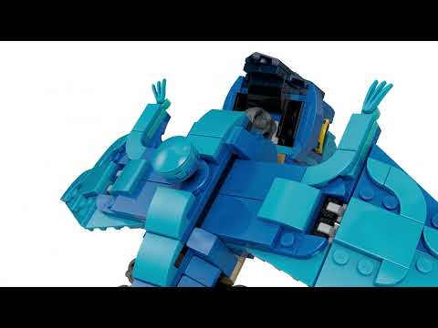 Gambar LEGO Jurassic World Baby Dinosaur Pteranodon Set 373 pcs 77977 - Biru