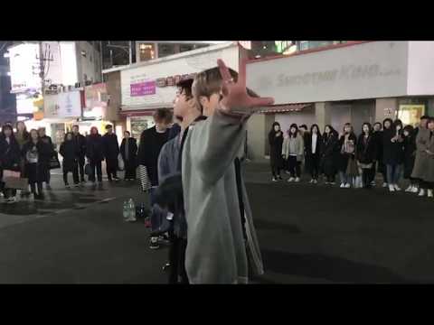 [180209] DOB (디오비) ☀️ DNA - BTS 📢 Sinchon and After Performance