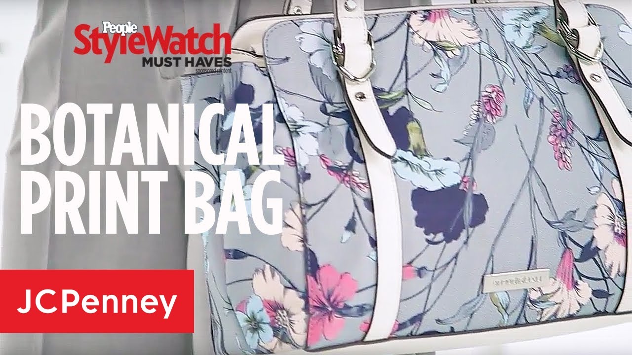Botanical Print Bag for Spring | JCPenney
