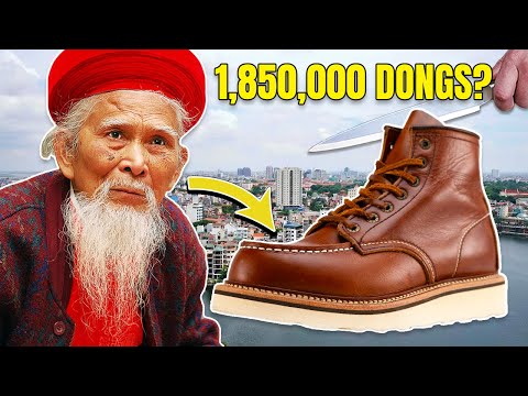 This is why you don't buy $75 "Red Wing"