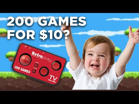 The $10 Mini Nintendo Famiclone | My Arcade 200 Game Console