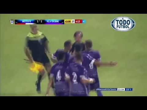 Increible donde termina el partido el arbitro - Instituto 1 - 1 Villa Dalmine.
