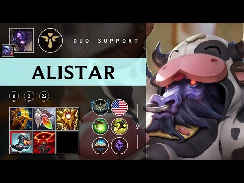 Alistar Support vs Poppy - NA Challenger Patch 25.24