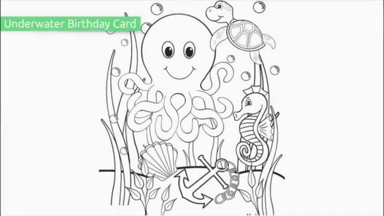 Top 10 Free Printable Ocean Coloring Pages