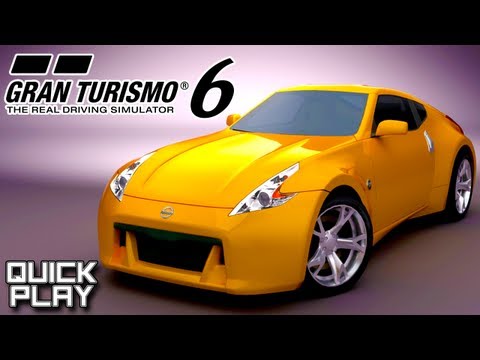 Quick Play - Gran Turismo 6 Demo - Nissan 370Z (GT Academy 2013) - PS3, PSN