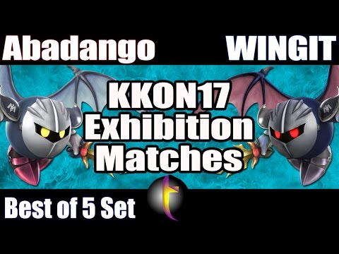 KKON17 Exhibition Matches: SSB Wii U - Bo5 Set - Abadango vs WINGIT